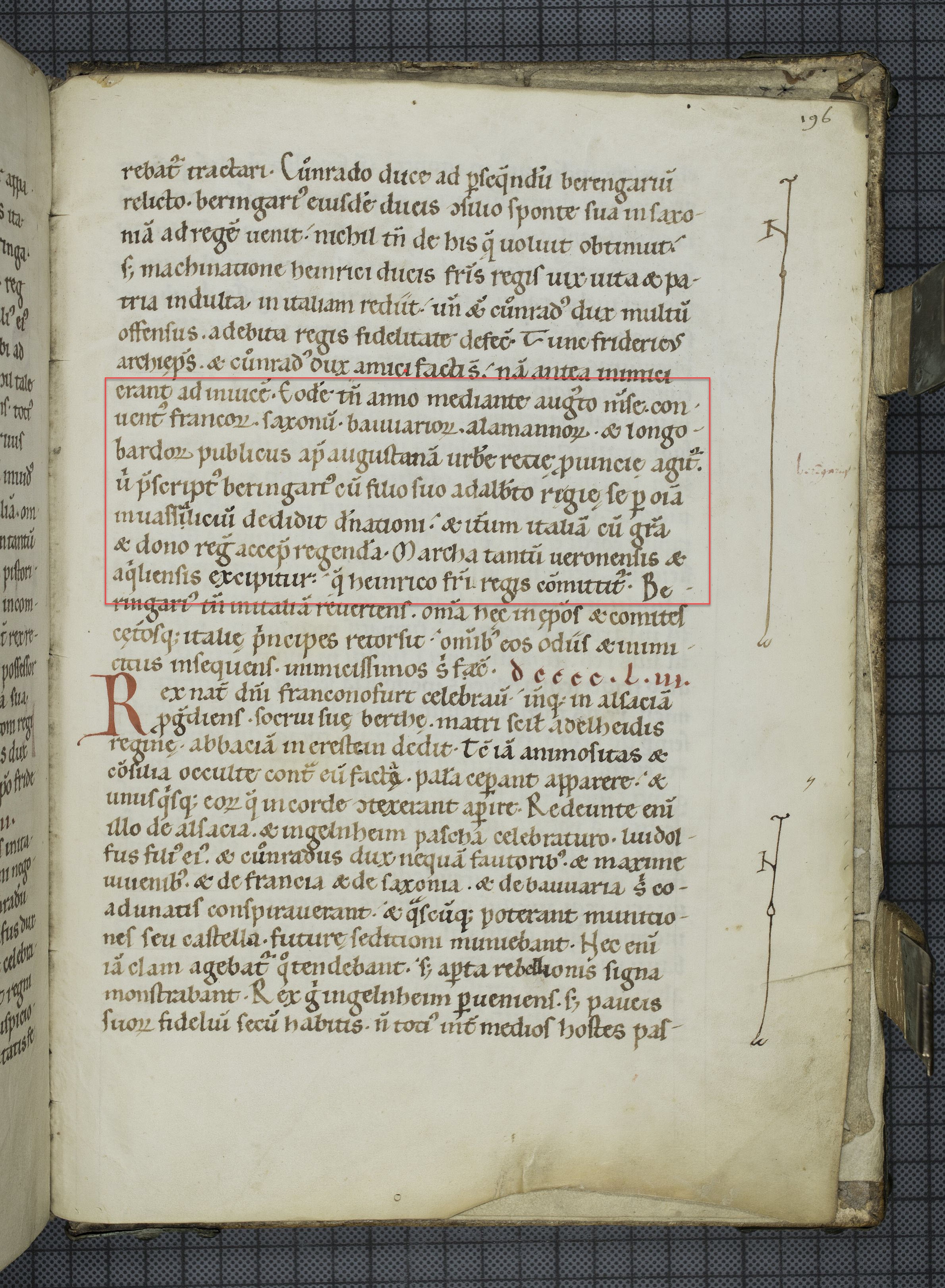 Codex 741, f. 196r.